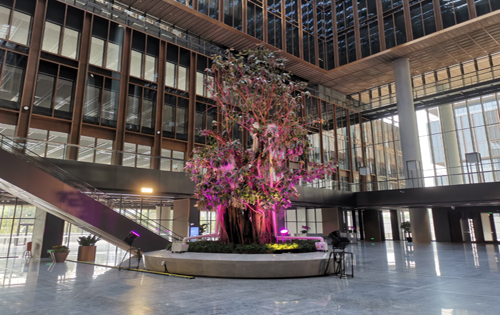 亚洲金融大厦正门