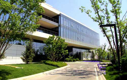 鸿坤金融谷内景