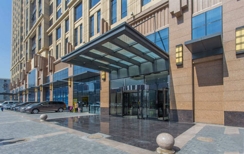 新华科技大厦正门