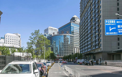 ​联合大厦入口