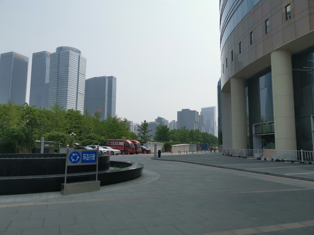 招商局大厦入口