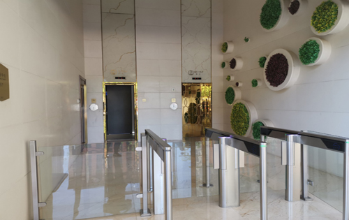 金长安大厦电梯