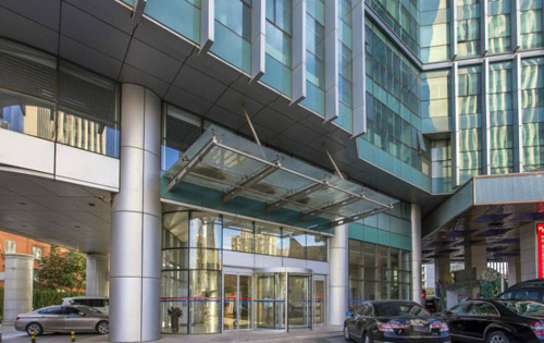 阳光财富大厦正门