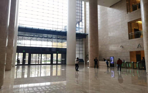 中国卫星通信大厦前台