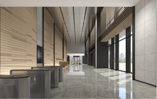 佑安国际大厦公共区域