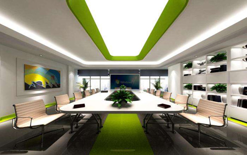 盈智大厦会议室