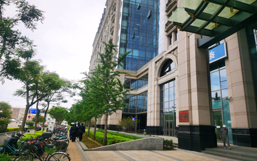 丰铭国际大厦入口