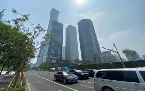 阳光金融中心外立面