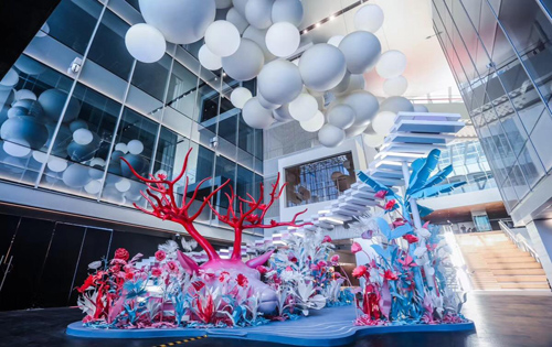 万科时代中心大堂