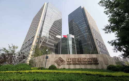 中海国际中心入口