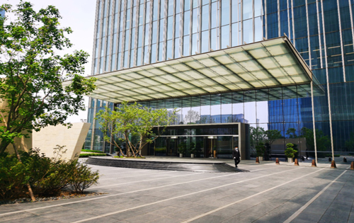 丽泽平安金融中心正门