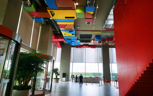 丽泽平安金融中心大堂