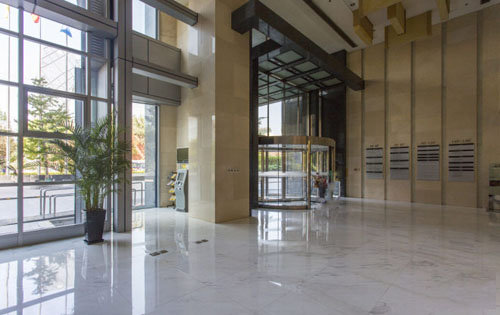 泰达时代中心大堂