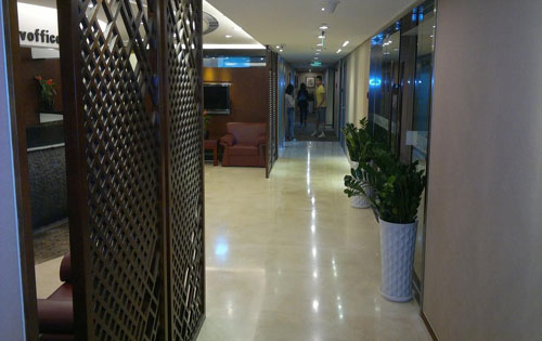 泰达时代中心公共区域