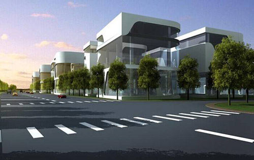 中关村翠湖科技园云中心周边环境