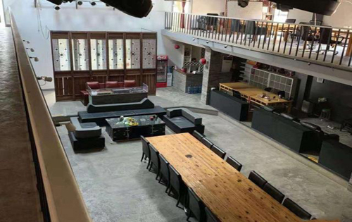 竞园艺术中心洽谈区