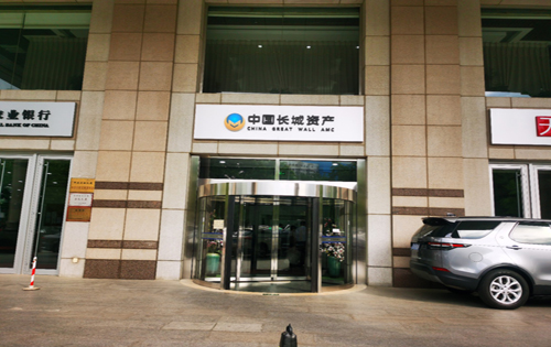 金融街月坛中心旋转门