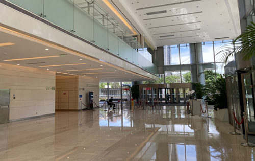 北京财富中心大堂