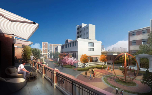 大磨坊文化创意产业园内景