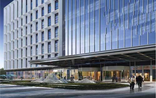 中融信托北京园区内景