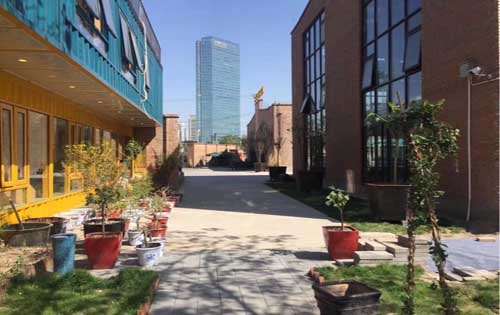 大望路电影产业园内景