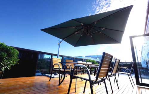 大望路电影产业园休闲区