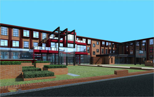 国际传播科技文化园绿化