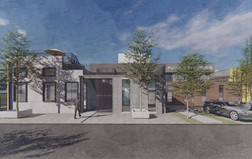 科绘未来产业园外立面