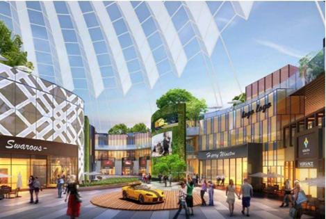 珠江峯汇国际内景