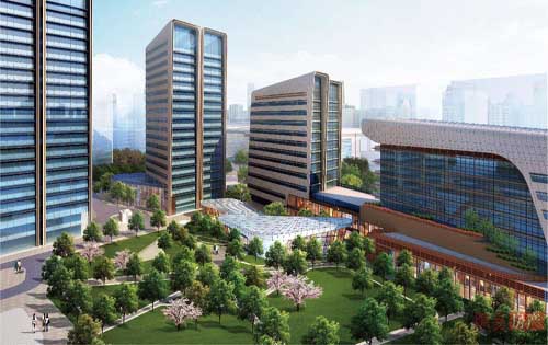 兴创国际中心内景