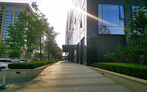 哈德门广场内景