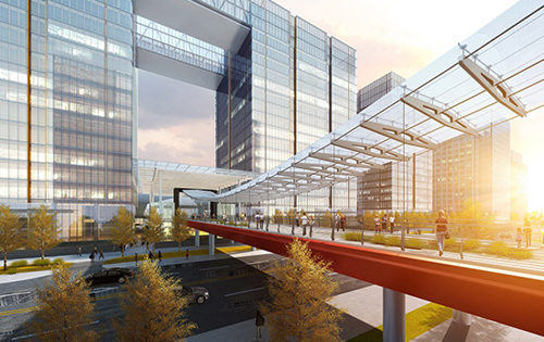 金安中海财富中心外立面