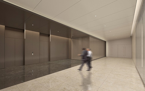 金安中海财富中心电梯