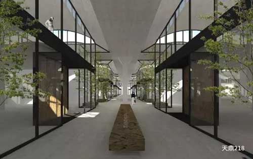 天鼎218文创园公共区域