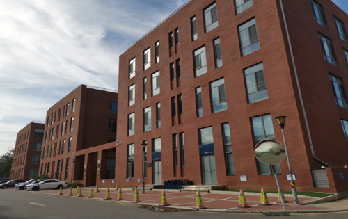 金田影视传媒产业园侧立面