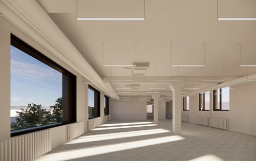 雪莲亮点文创园办公区