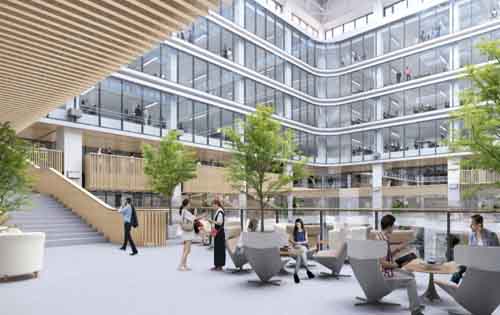 京印国际中心接待区