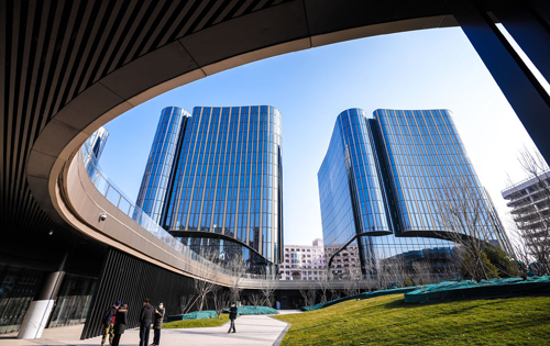 中关村西三旗(金隅)科技园内景