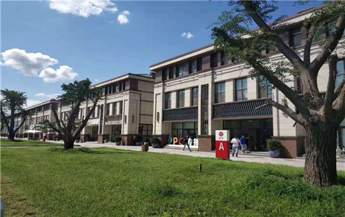 红庄国际文化保税创新园内景