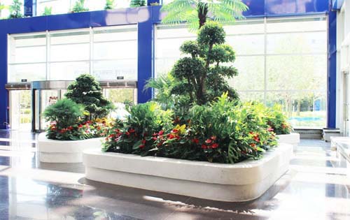 自主创新大厦大堂景观