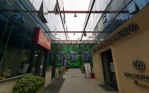 北化机爱工场科技产业园大堂