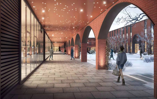 双树云文化产业园长廊