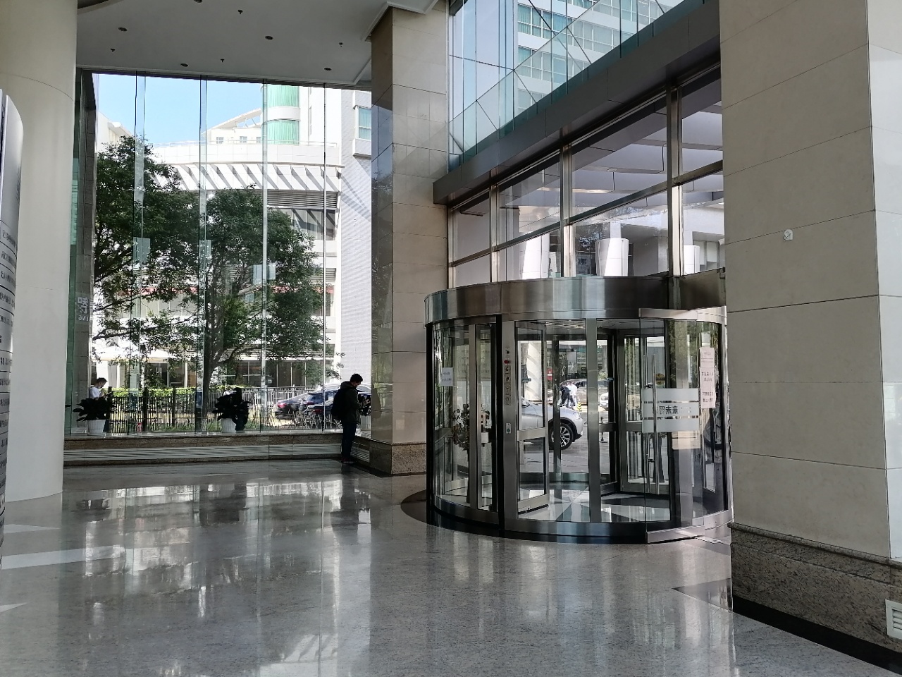 量子芯座旋转门