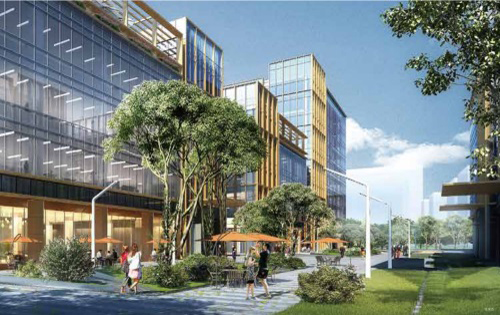 金地威新软件科技园办公区