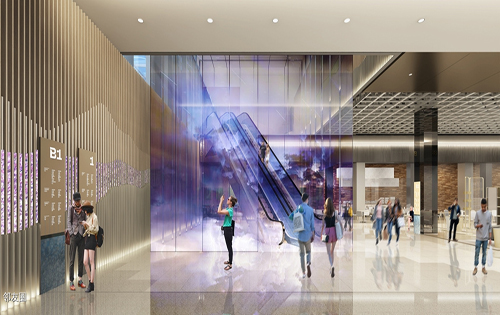 UCS环球创意广场大堂