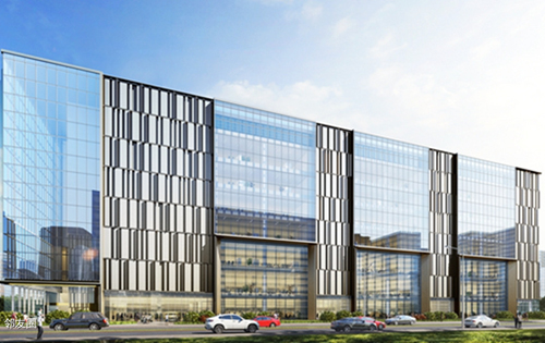 UCS环球创意广场侧立面