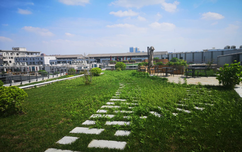 东枫德必WE人工智能创新基地休闲区