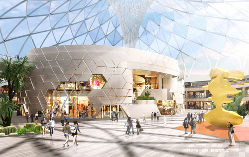 超级合生汇大堂