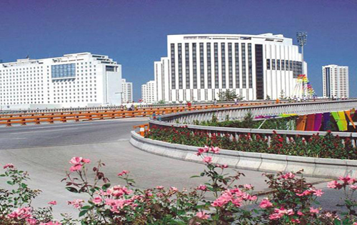 甘家口大厦入口