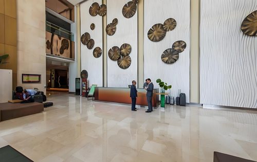 中国煤地大厦大堂